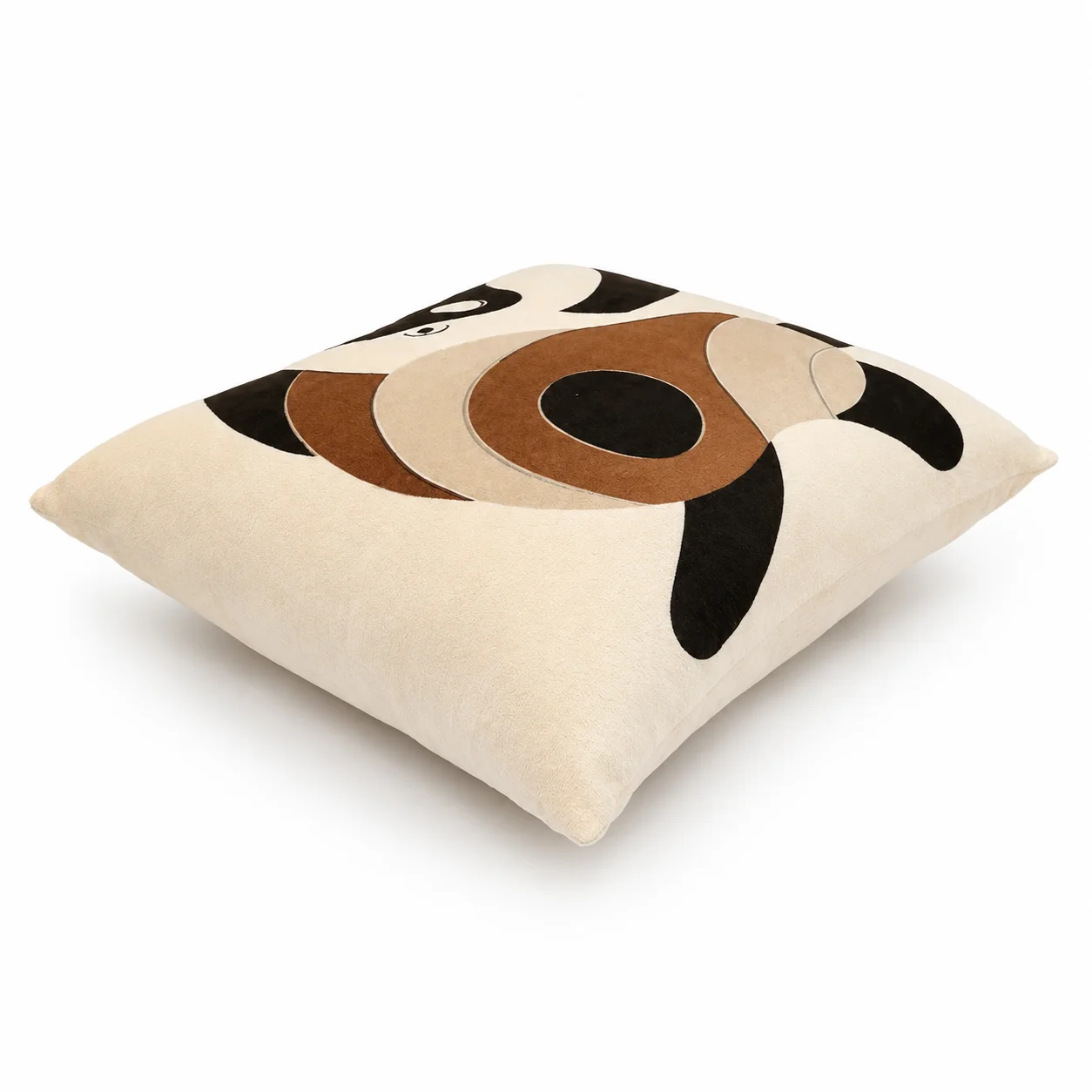 Kids Cartoon Cat Print Cushion – Multicolor - Image 3