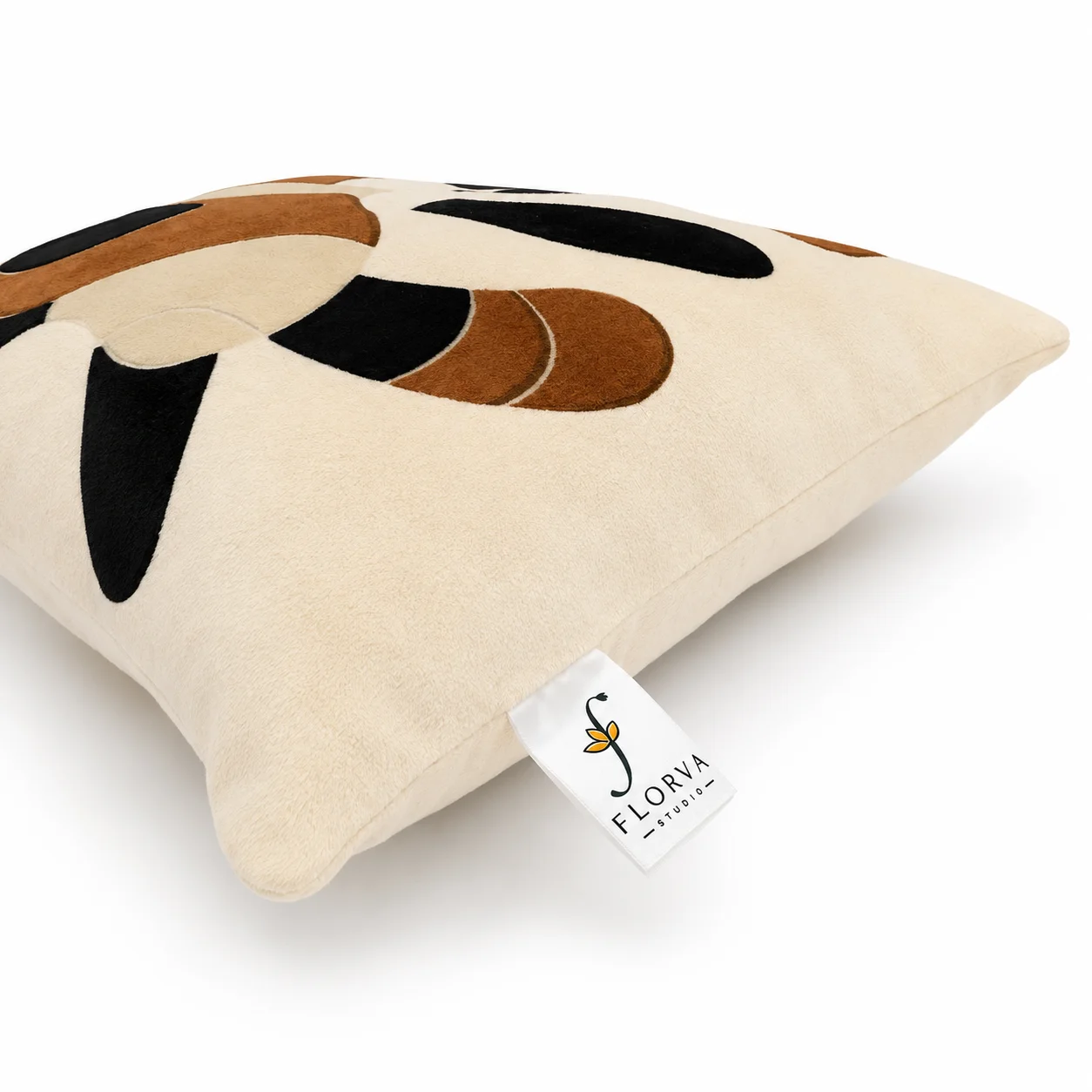 Kids Cartoon Cat Print Cushion – Multicolor - Image 6