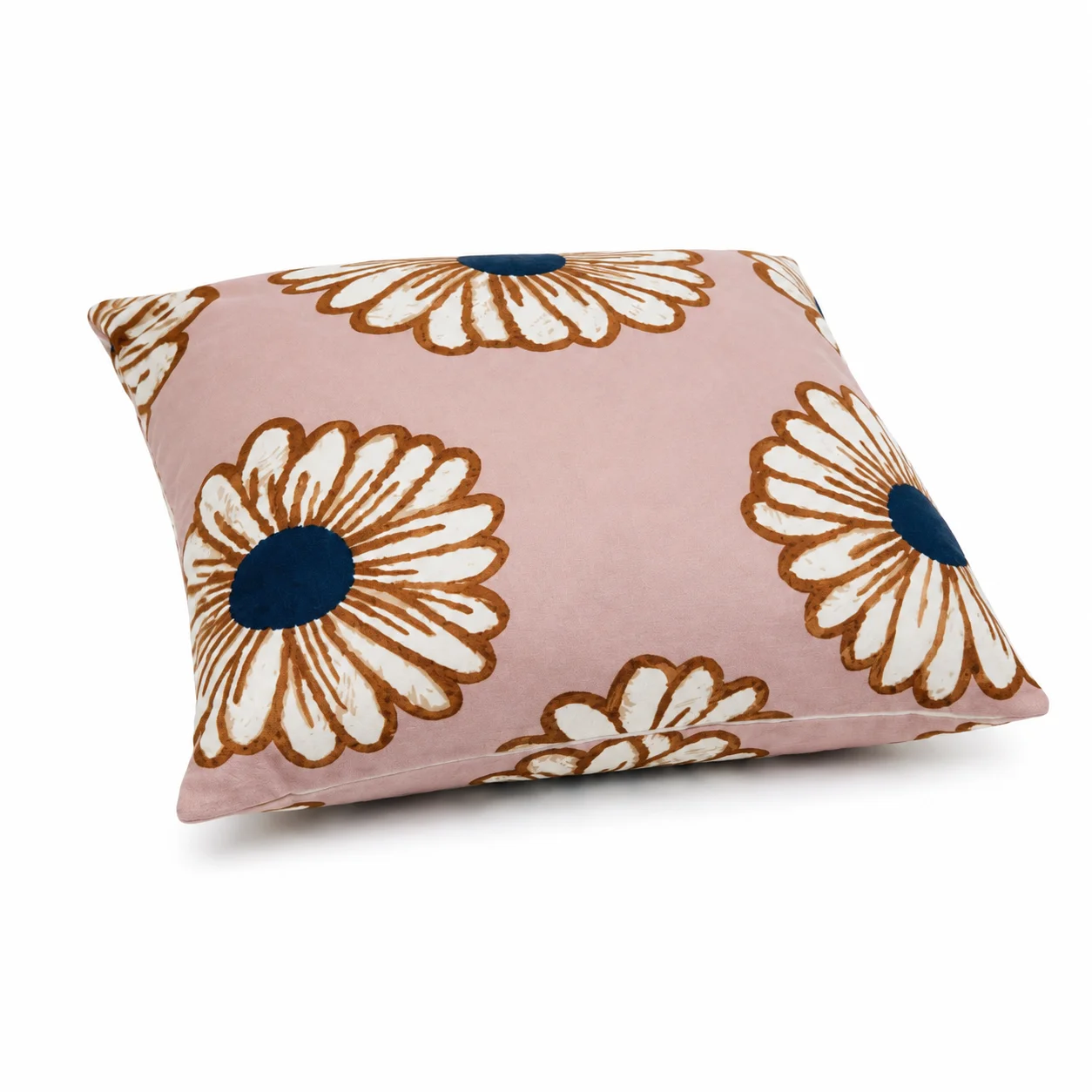 Leaf Print Cushion – Soft Printed Decorative Pillow (40 × 40 cm) - Image 3