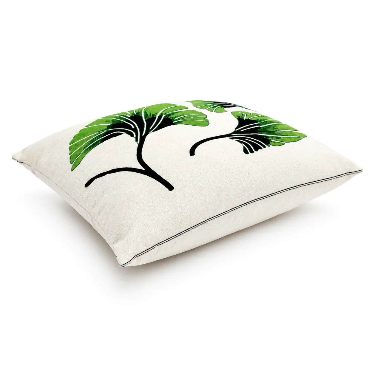 Tree Print Cushion – Cotton Decorative Pillows (38 × 38 cm) - Image 2