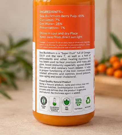 Sea Buckthorn Juice - Image 5