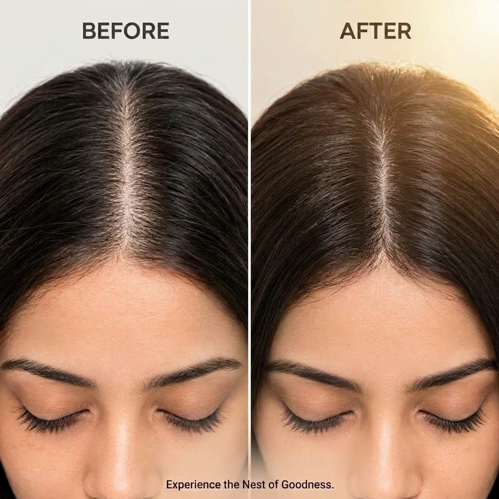 Niush Care Ayurvedic Hair Oil | Ayurvedic Scalp & Root Nourishing Oil - Image 5