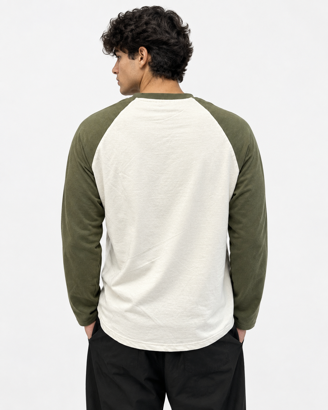 ZEPPERX Raglan Full Sleeves Boxy Fit  011 - Image 2