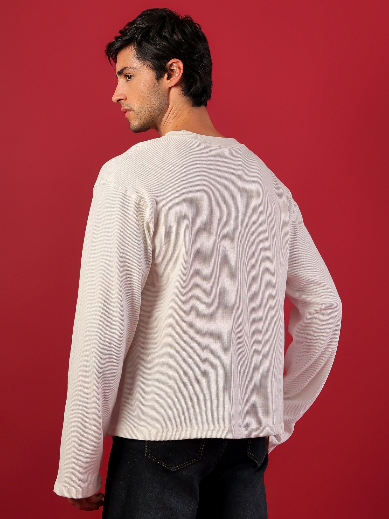 ZEPPERX Waffle Printed Full Sleeves 012 - Image 8