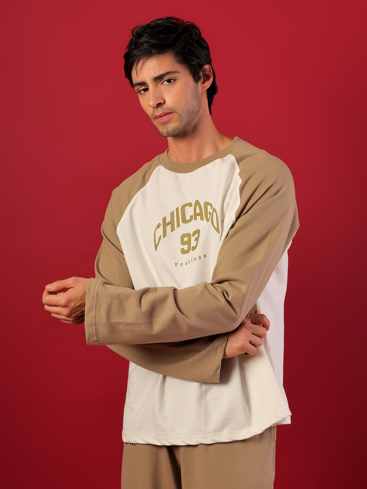ZEPPERX Chicago 93 Raglan Full-Sleeve T-Shirt 013 - Image 2