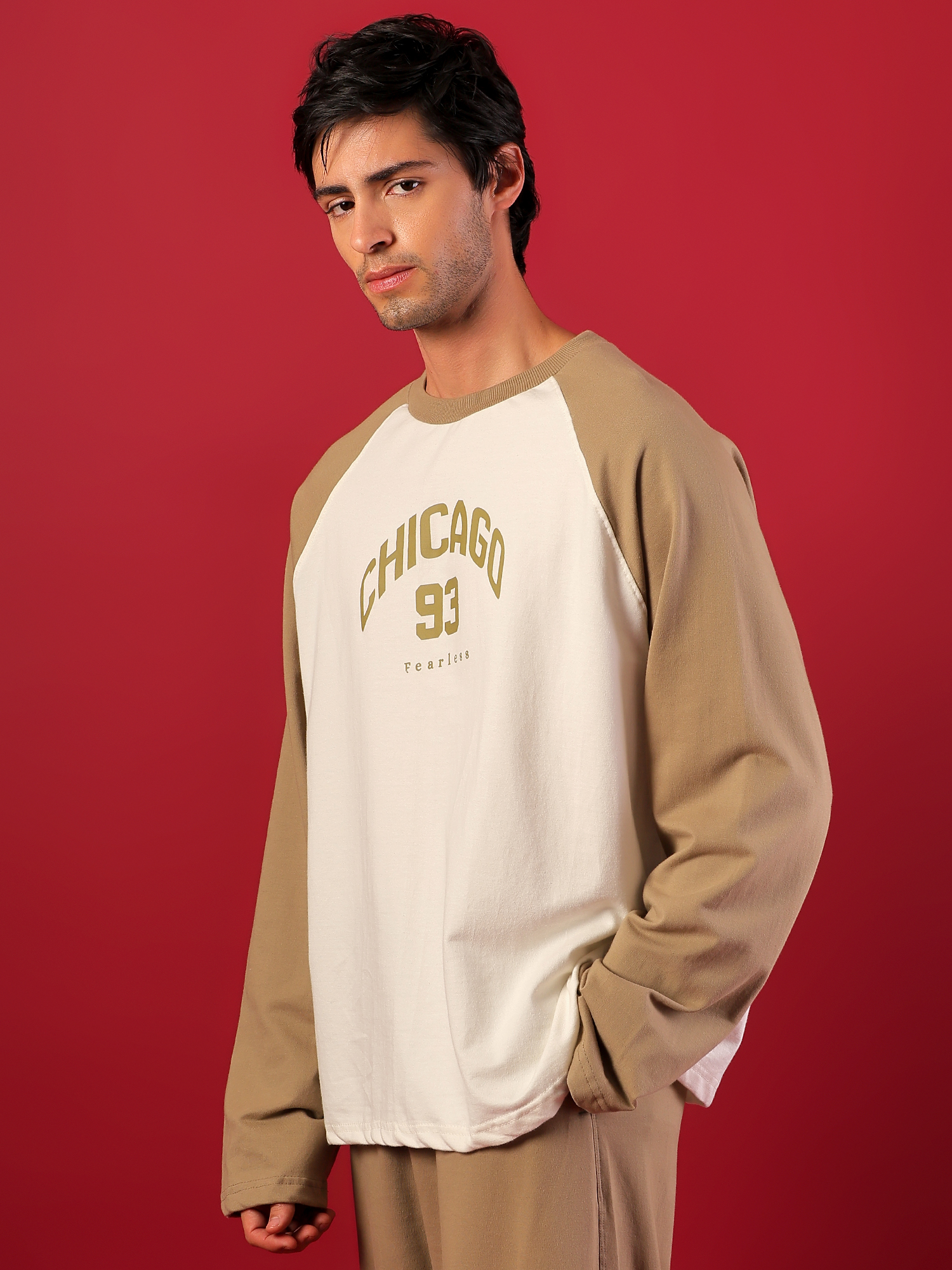 ZEPPERX Chicago 93 Raglan Full-Sleeve T-Shirt 013 - Image 5