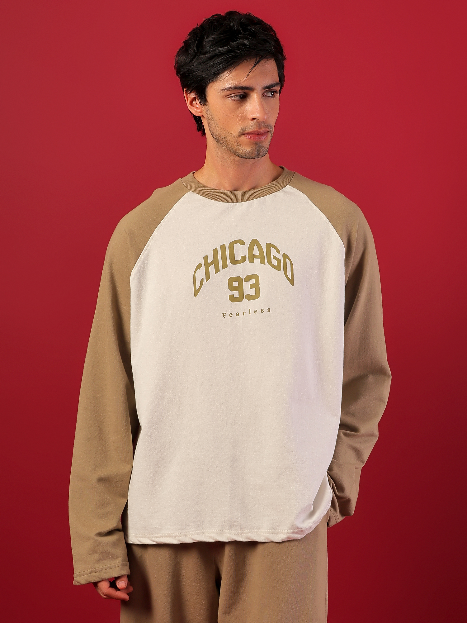 ZEPPERX Chicago 93 Raglan Full-Sleeve T-Shirt 013 - Image 6