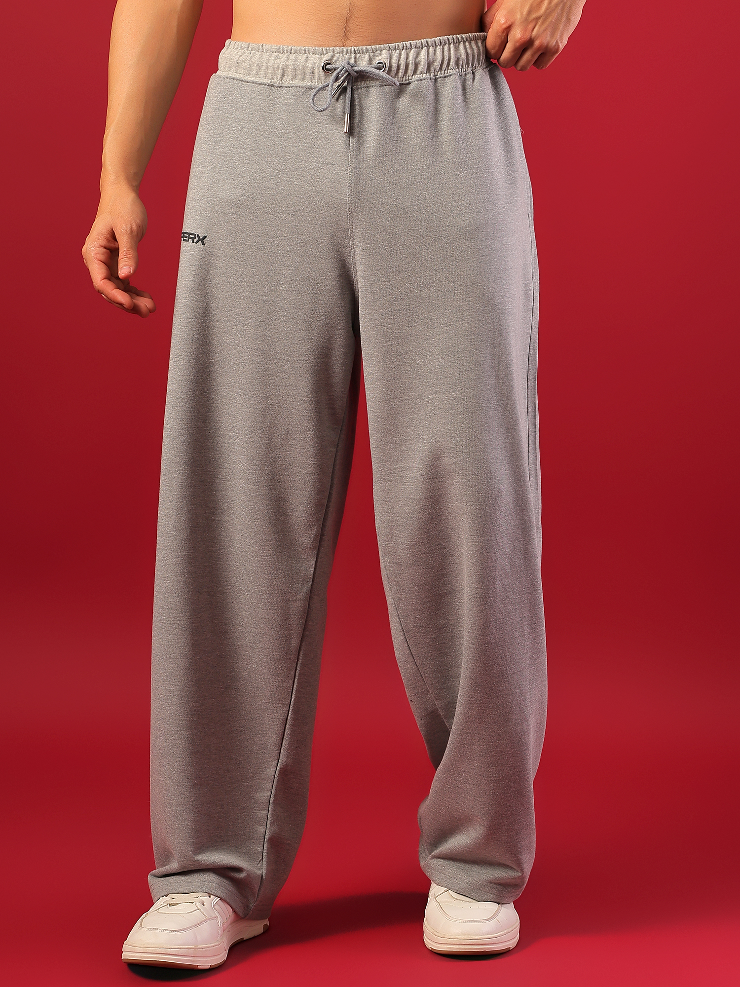 ZEPPERX Men’s Grey Baggy Fit Lower 015 - Image 3