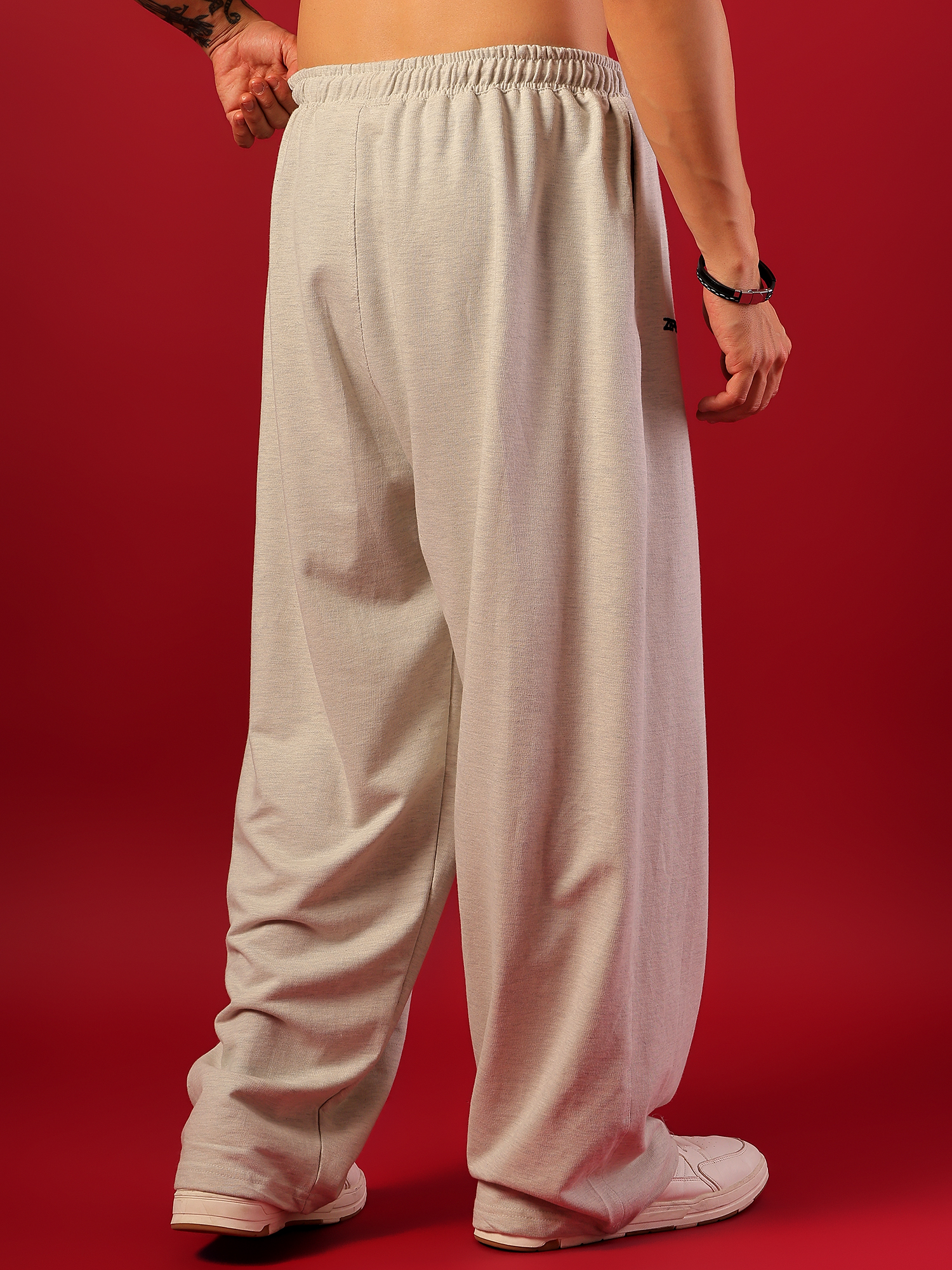 ZEPPERX Baggy Fit Lower Milange grey 017 - Image 5