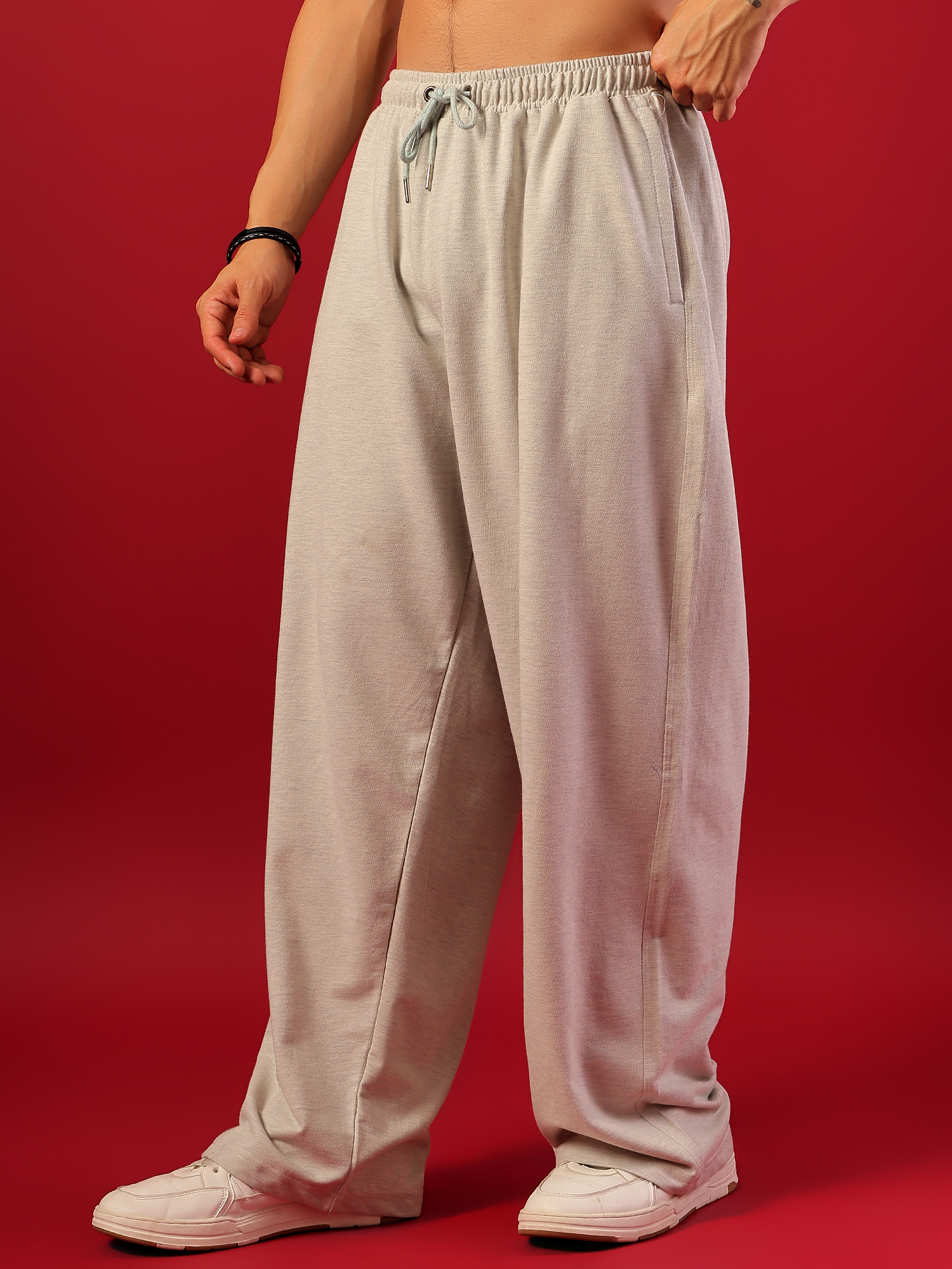 ZEPPERX Baggy Fit Lower Milange grey 017 - Image 2