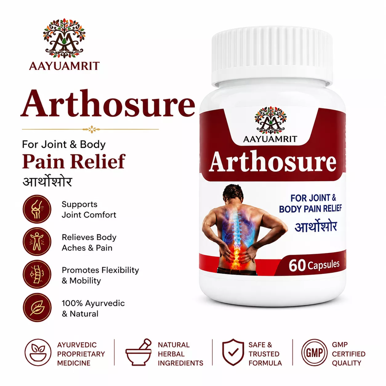 Arthosure : For joint & body pain relief - Image 2