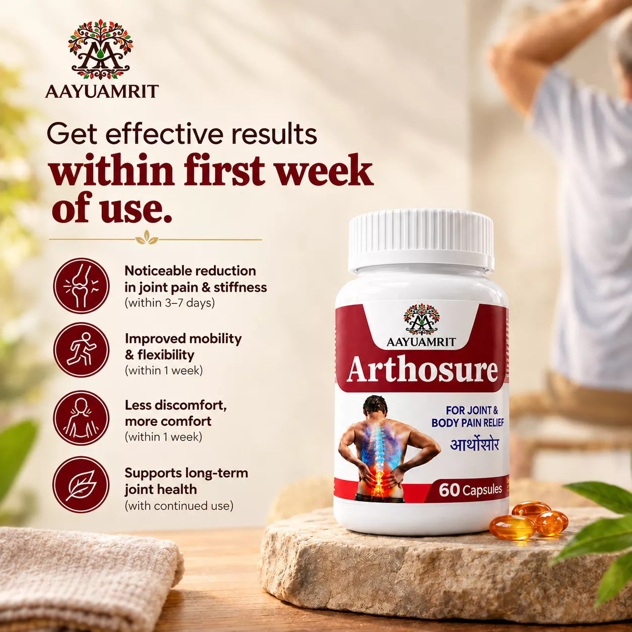 Arthosure : For joint & body pain relief - Image 4